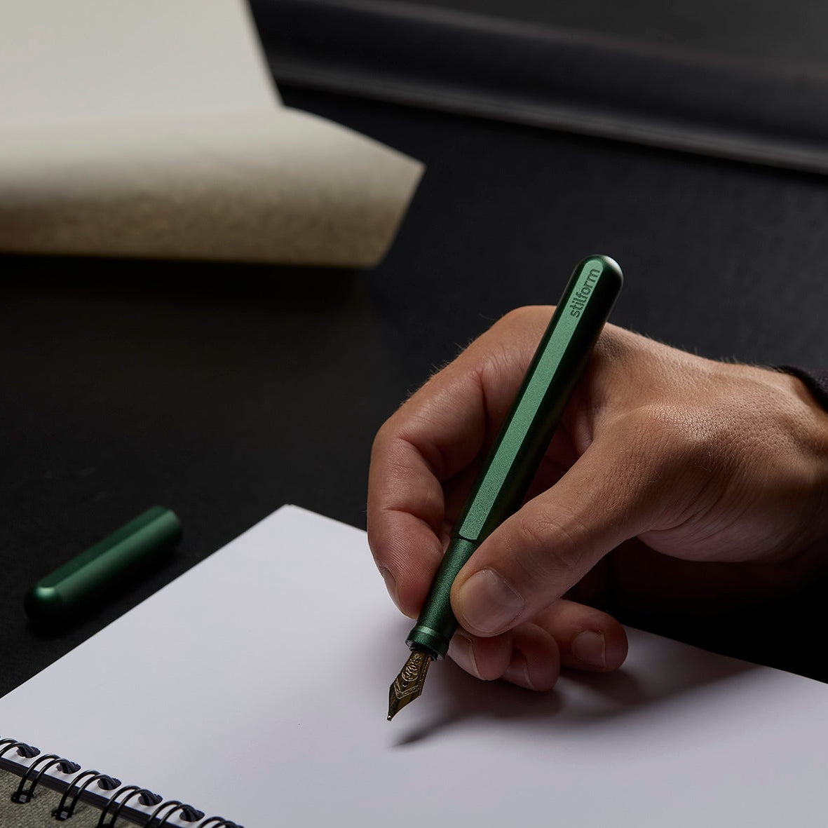 Fountain Pen Aluminium INK – premium design with smooth ink flow