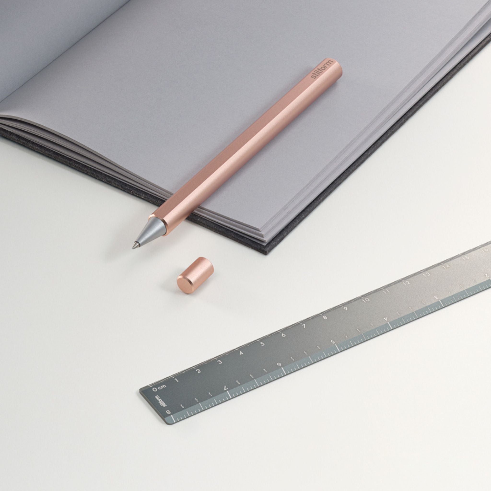 FLOW Tintenroller aus Aluminium