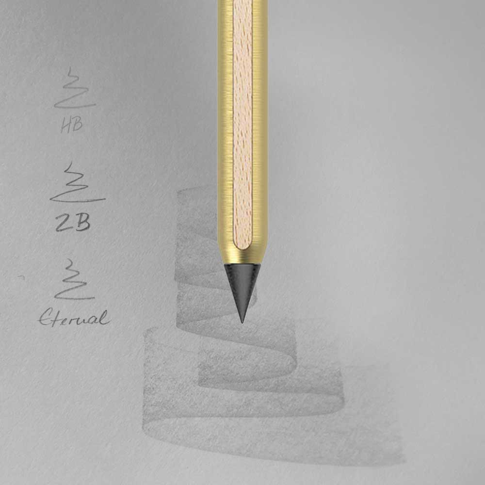 Pencil Brass AEON – premium design with magnetic tips – stilform GmbH