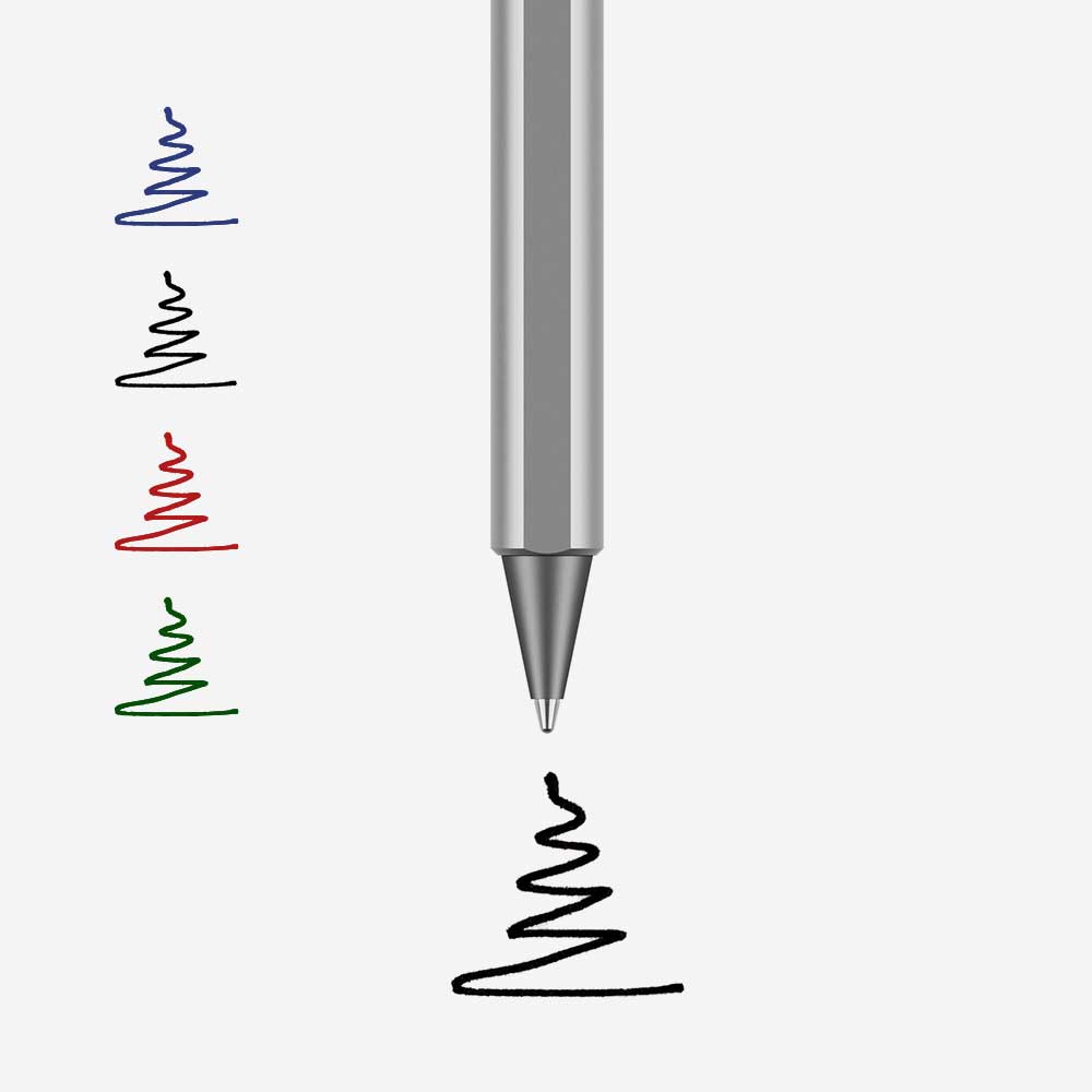 Tintenroller Aluminium FLOW