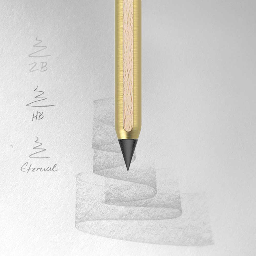 Pencil Brass AEON – premium design with magnetic tips – stilform GmbH