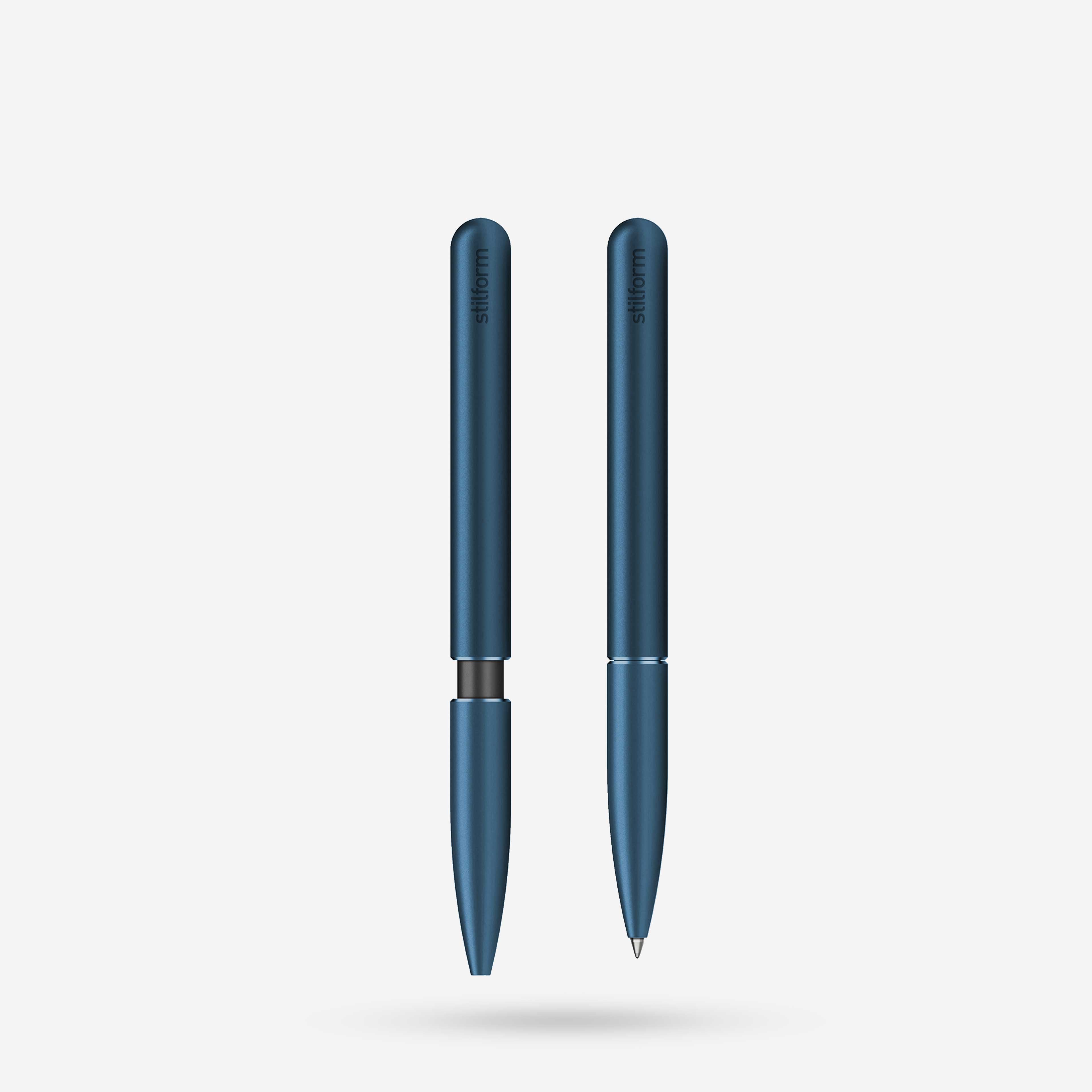 筆記具 stilform Pen Premium Ballpoint PEN – aluminium with magnetic cap, refillable