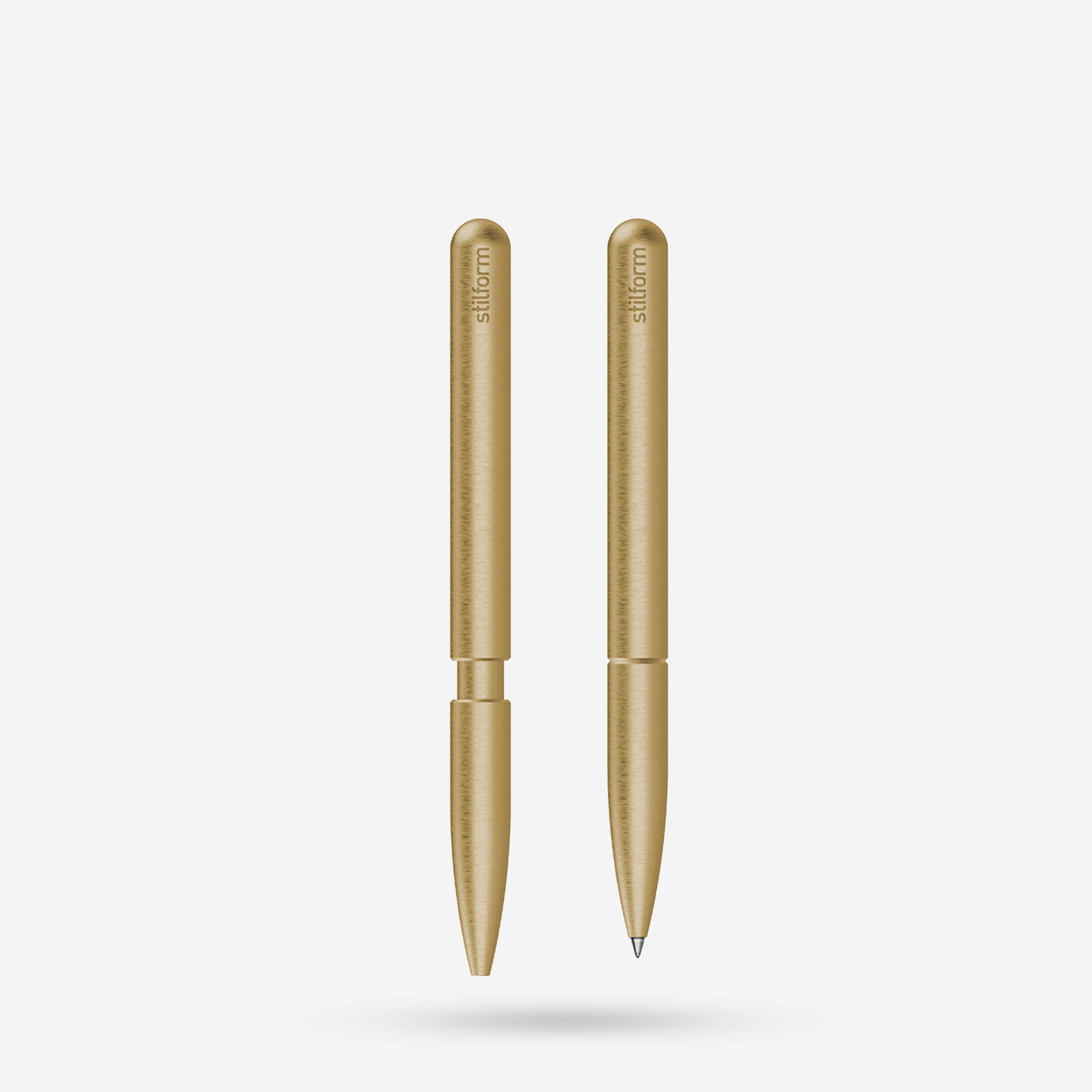 A*z様 stilform pen brass Premium Ballpoint PEN – brass with magnetic cap, refillable
