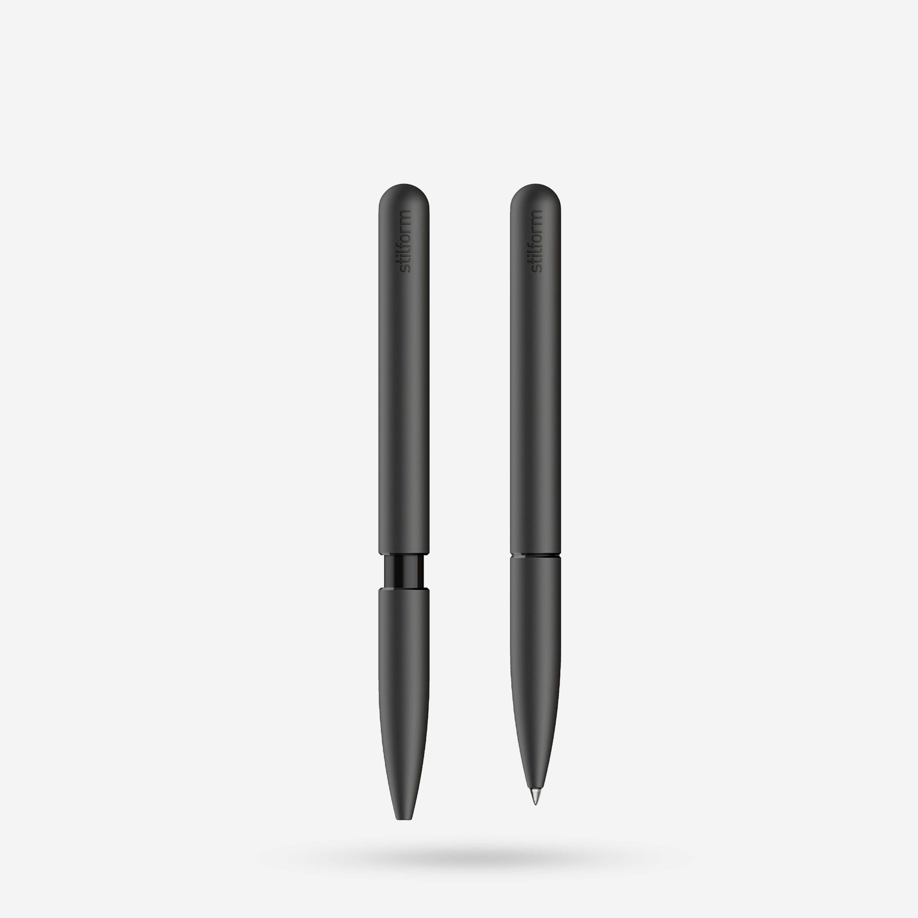 Premium Ballpoint PEN – titanium with magnetic cap, refillable