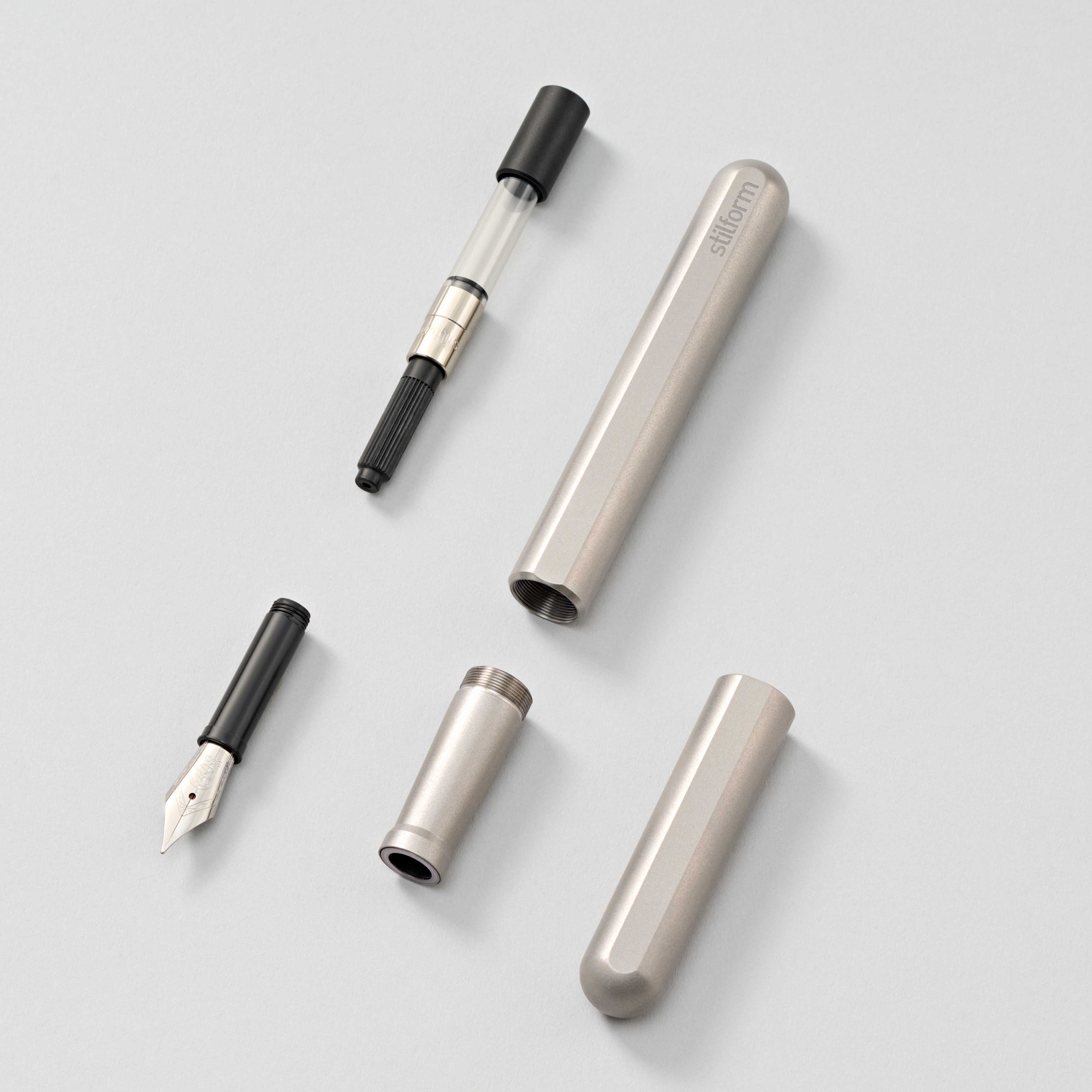Fountain Pen Titanium INK – premium design with smooth ink flow