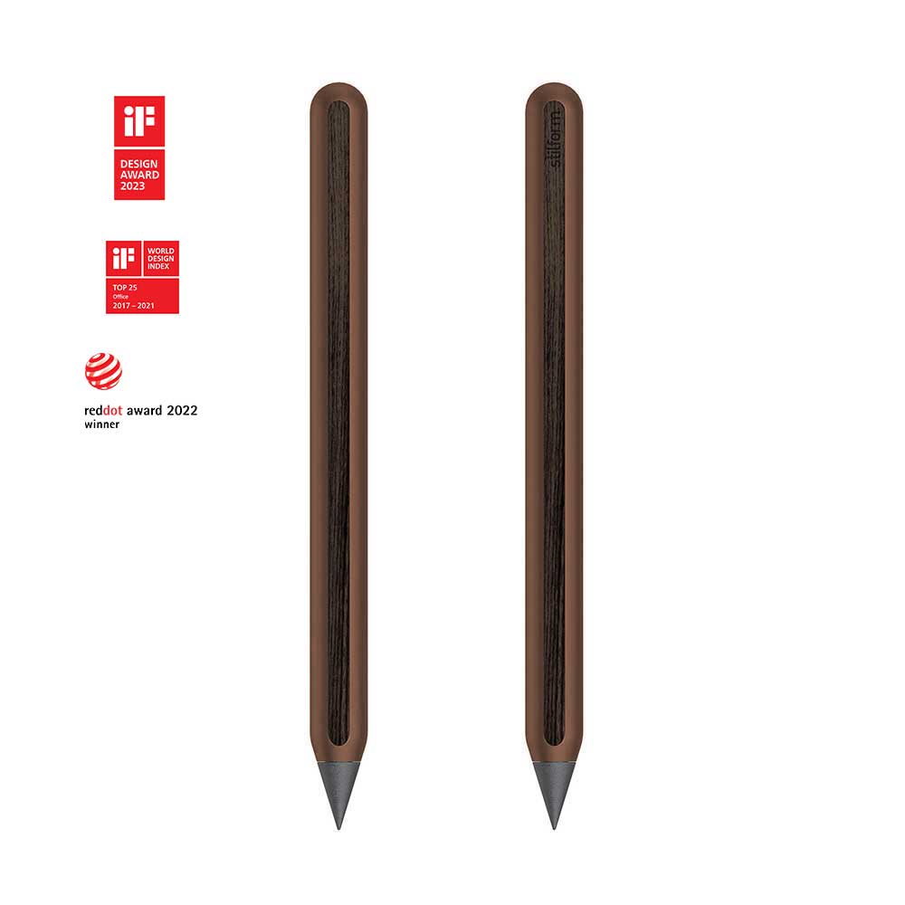 Mid-Century Colour x AEON Pencil Walnut Brown