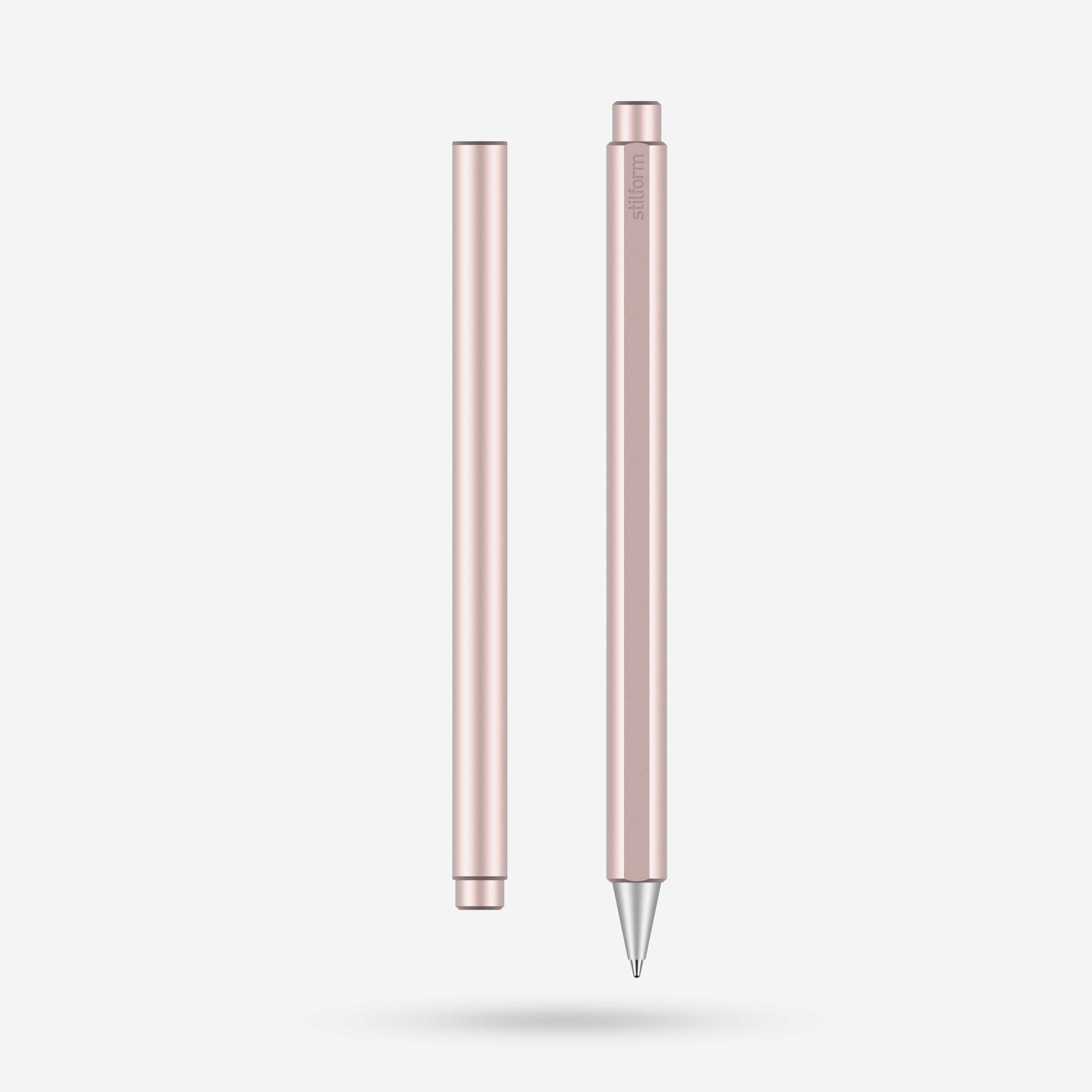 〈正規品〉stilform スティルフォーム Pen Aluminum ピンク Premium Rollerball Pen FLOW – made of aluminium with magnetic cap