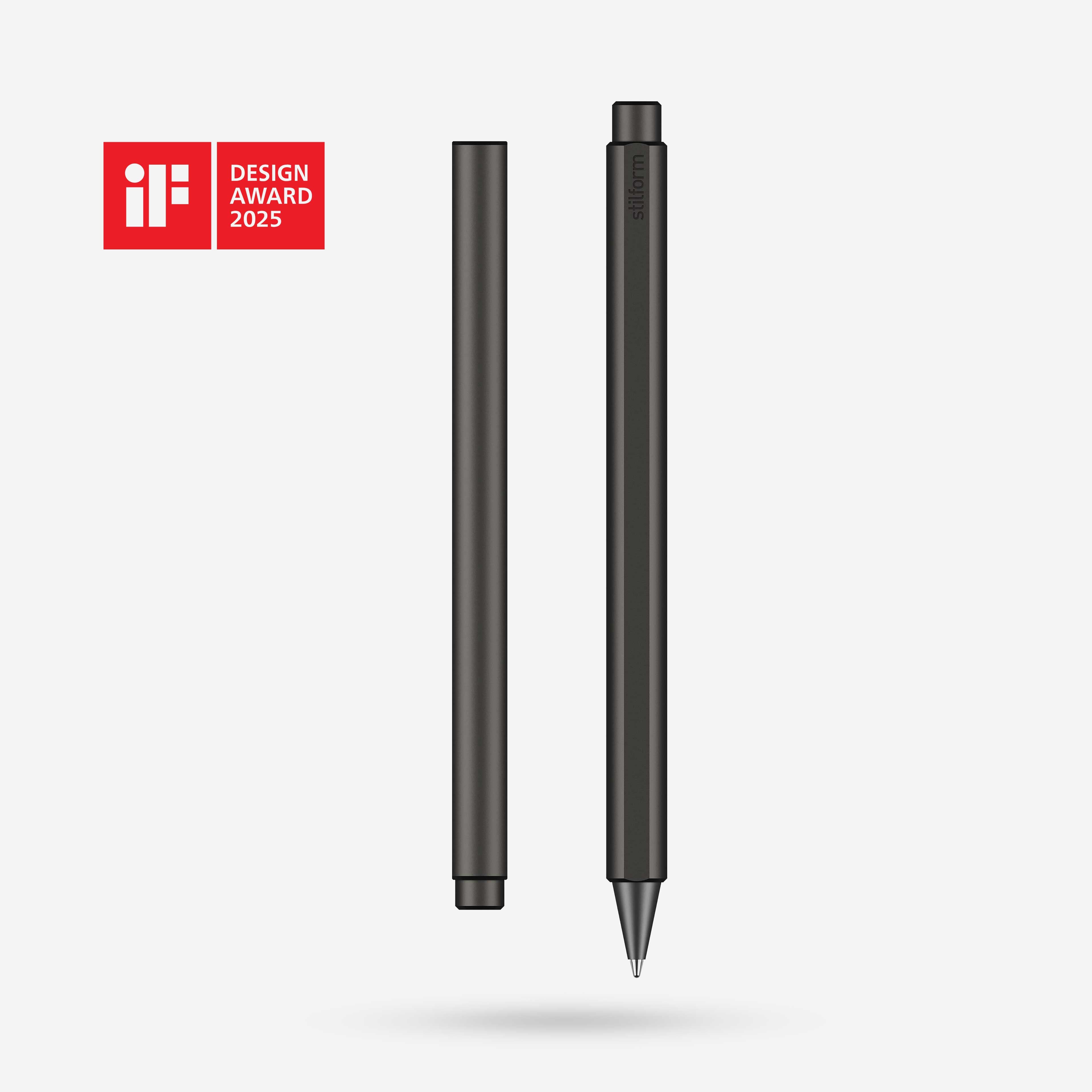 Premium Rollerball Pen FLOW – made of aluminium with magnetic cap