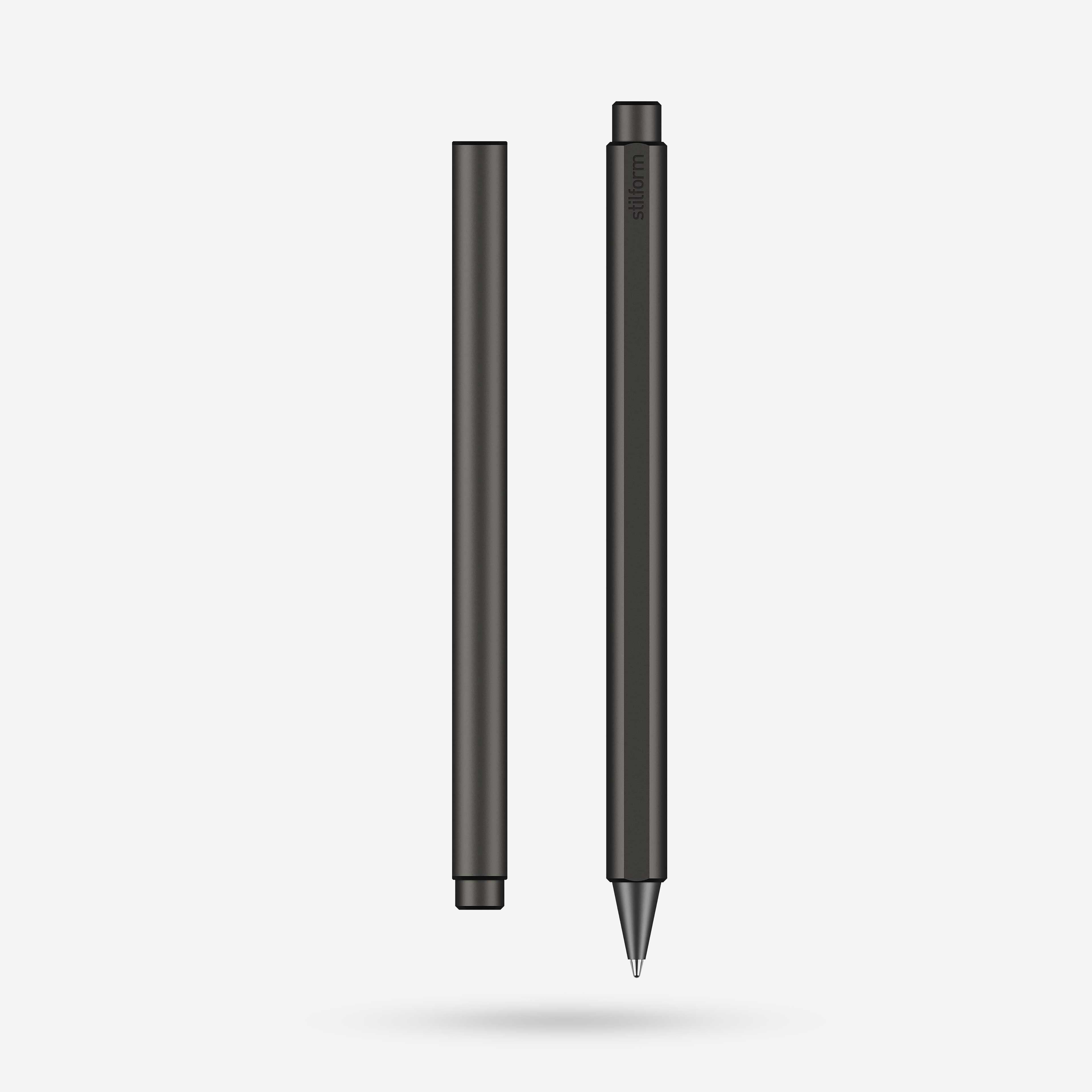 Premium Rollerball Pen FLOW – made of aluminium with magnetic cap