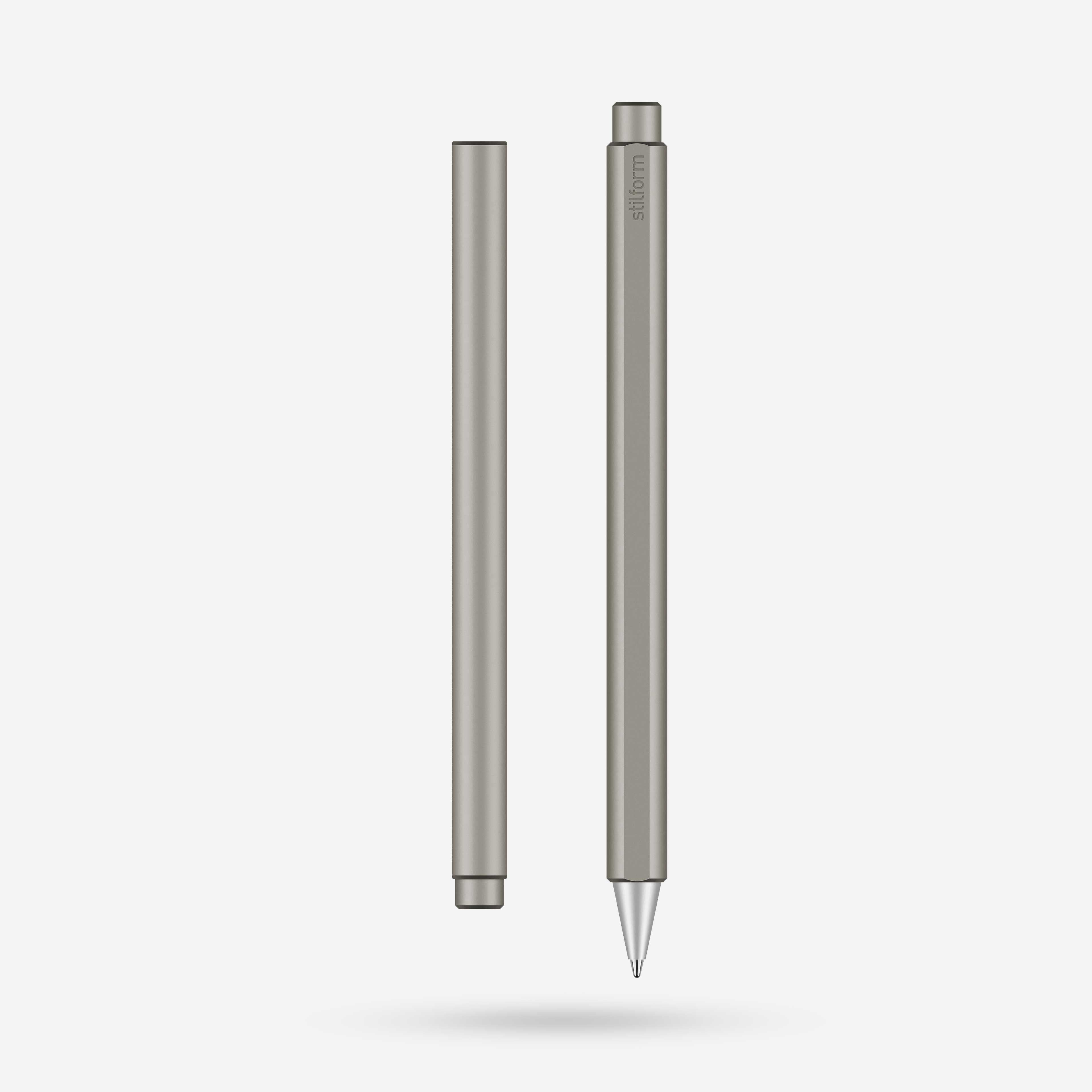 Premium Rollerball Pen FLOW – made of aluminium with magnetic cap
